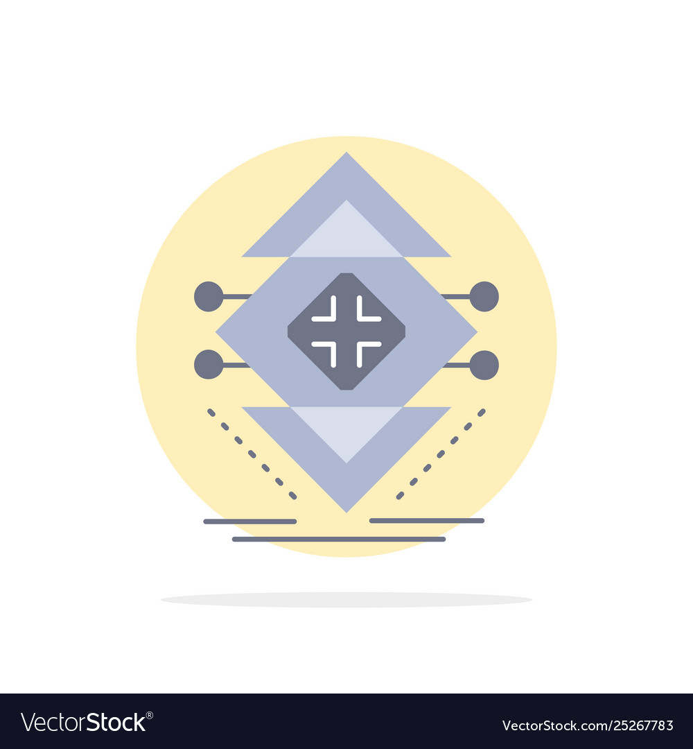 Dateninfrastruktur Wissenschaftliche Struktur vector image Dateninfrastruktur Wissenschaftliche Struktur