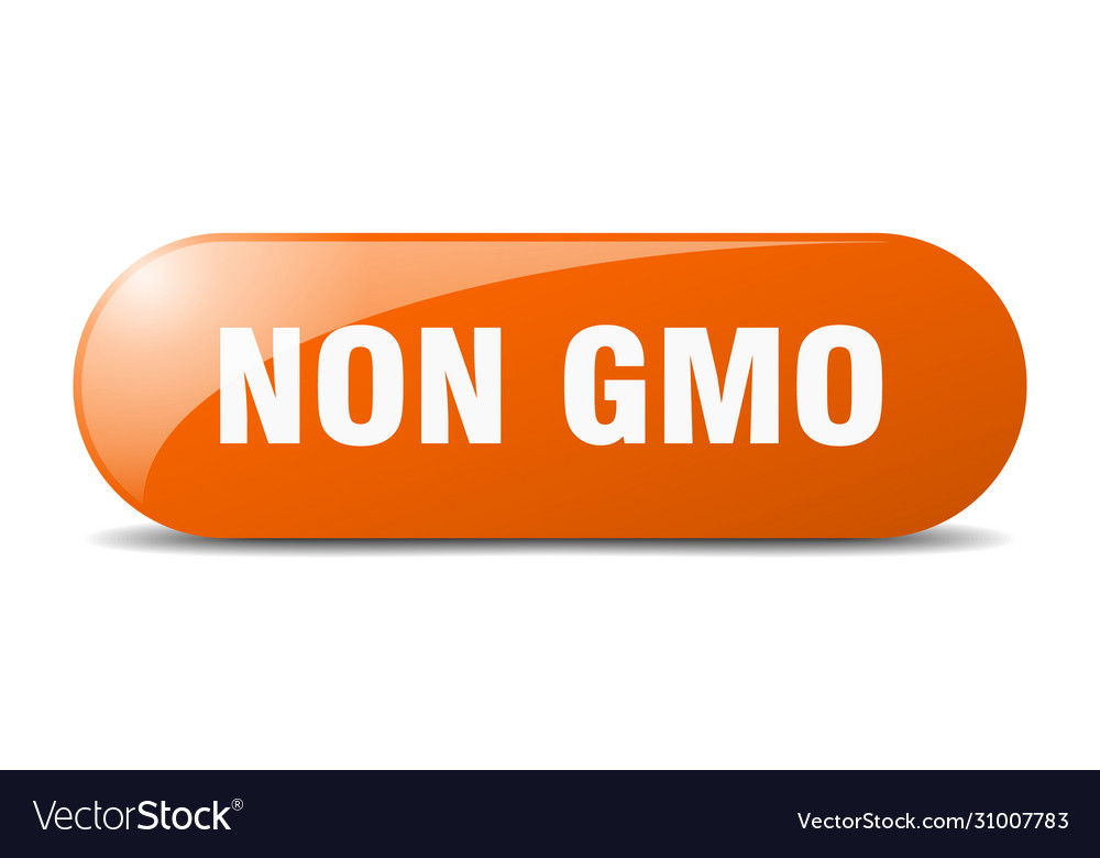 Non gmo button sign key push