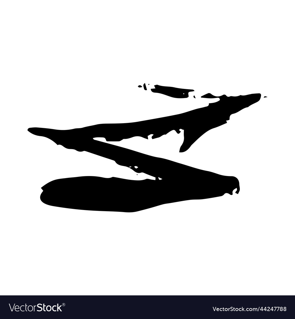 Black arrow direction icon indicate orientation
