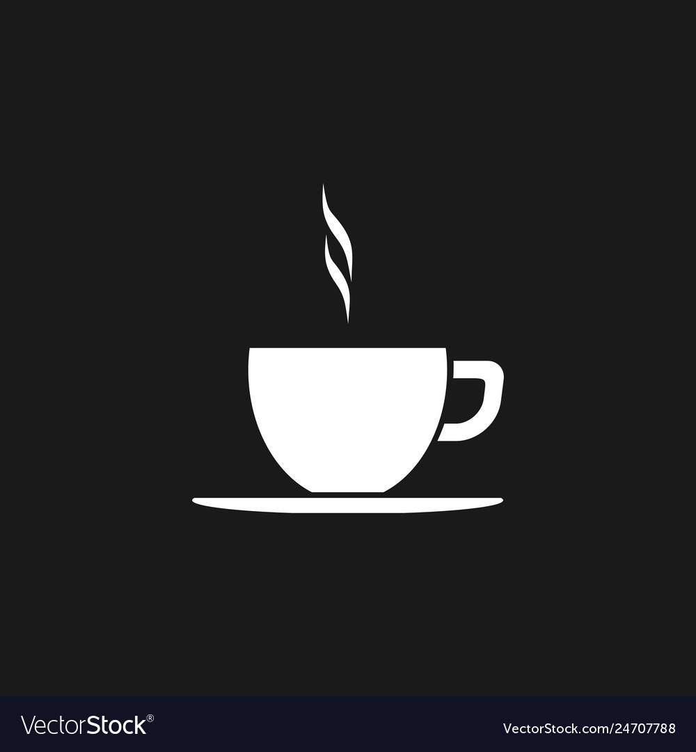 Coffee cup flat icon