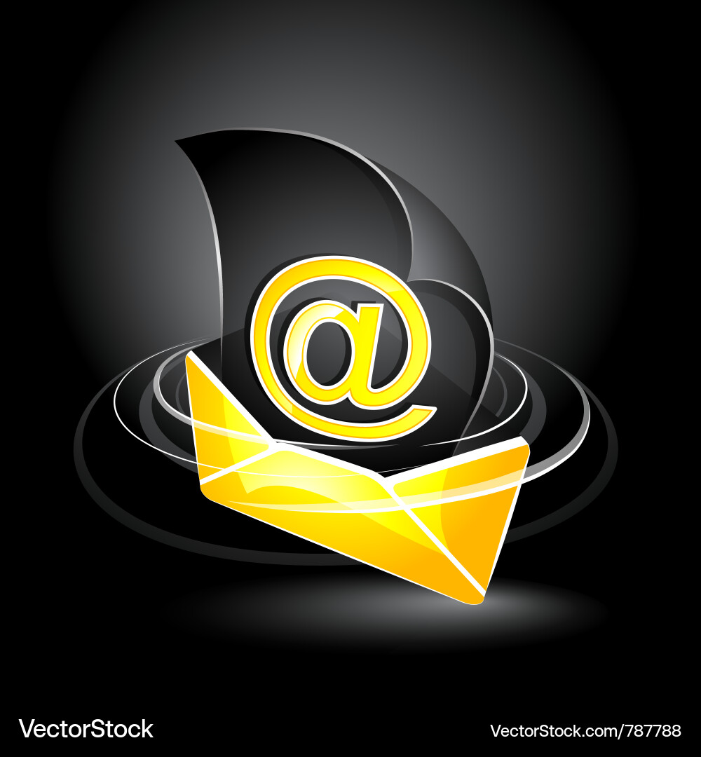 Email symbol Royalty Free Vector Image - VectorStock