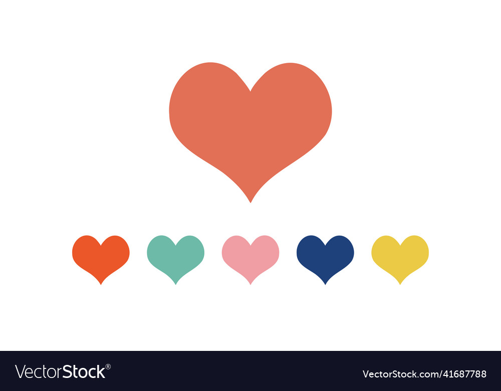 Heart Color Variations Icon