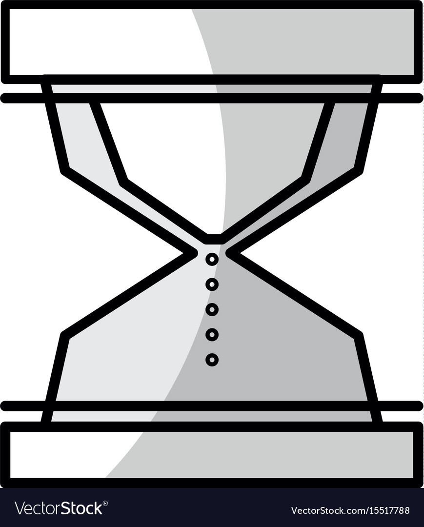Line hourglass object to know the time