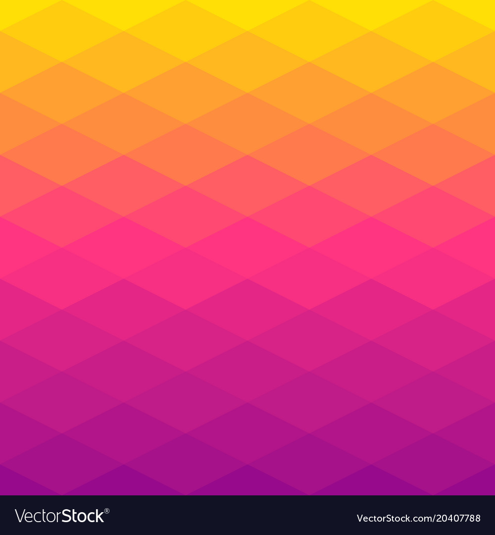 Poligonal background of rhombus gradient colors Vector Image