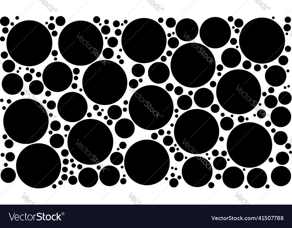 Random dots circles dotted speckles pattern