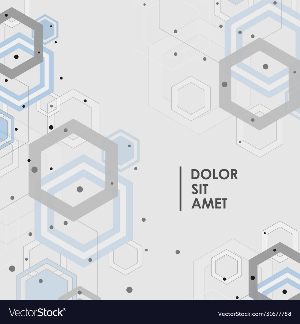 Science Network Geometric Pattern