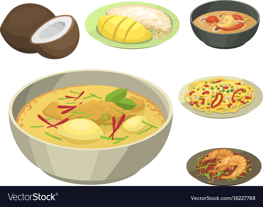 Thai Seafood Soup Bowl
