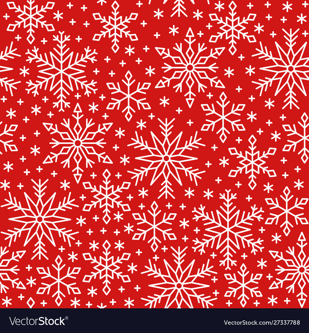 Winter Snowflake Pattern
