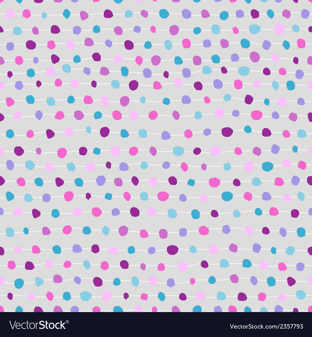 Colorful Dot and Strip Pattern
