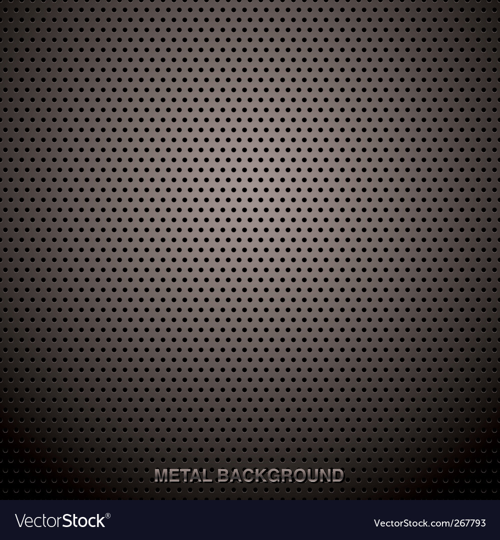 Metal grid background Royalty Free Vector Image