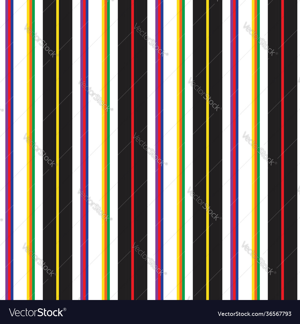Rainbow stripe seamless pattern background