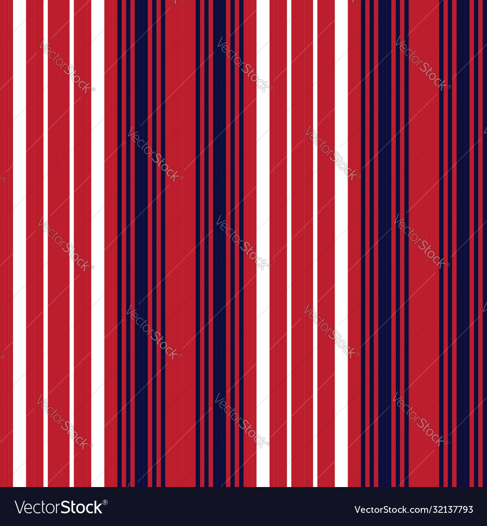 Red and blue stripe seamless pattern background Vector Image