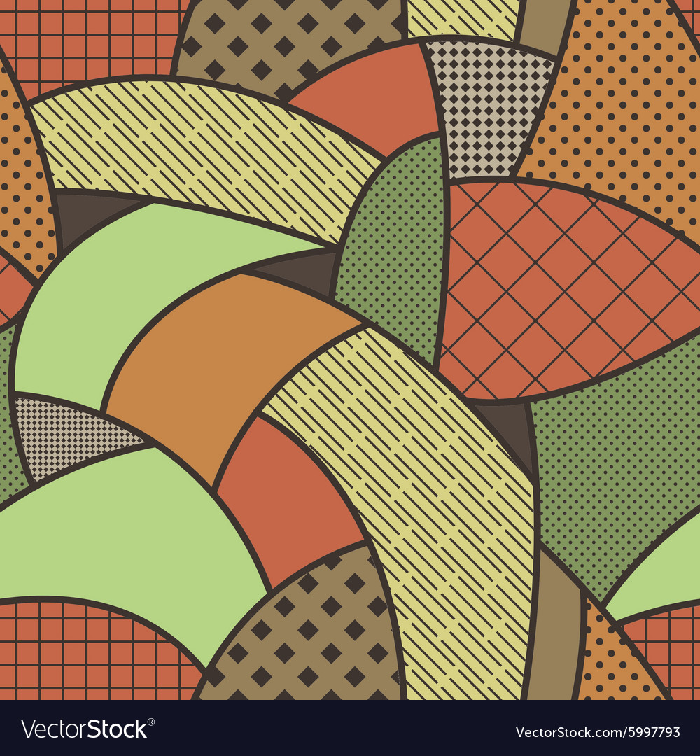 Seamless patterned background