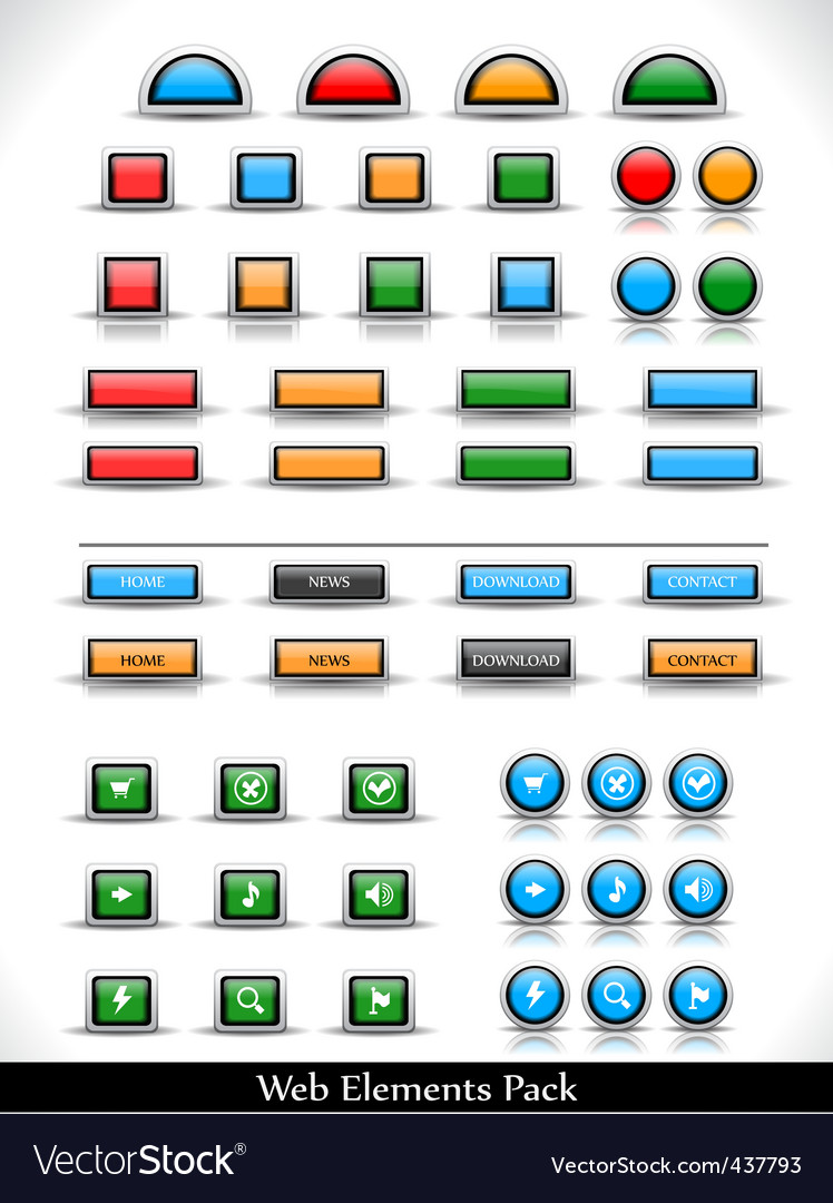 Web buttons pack