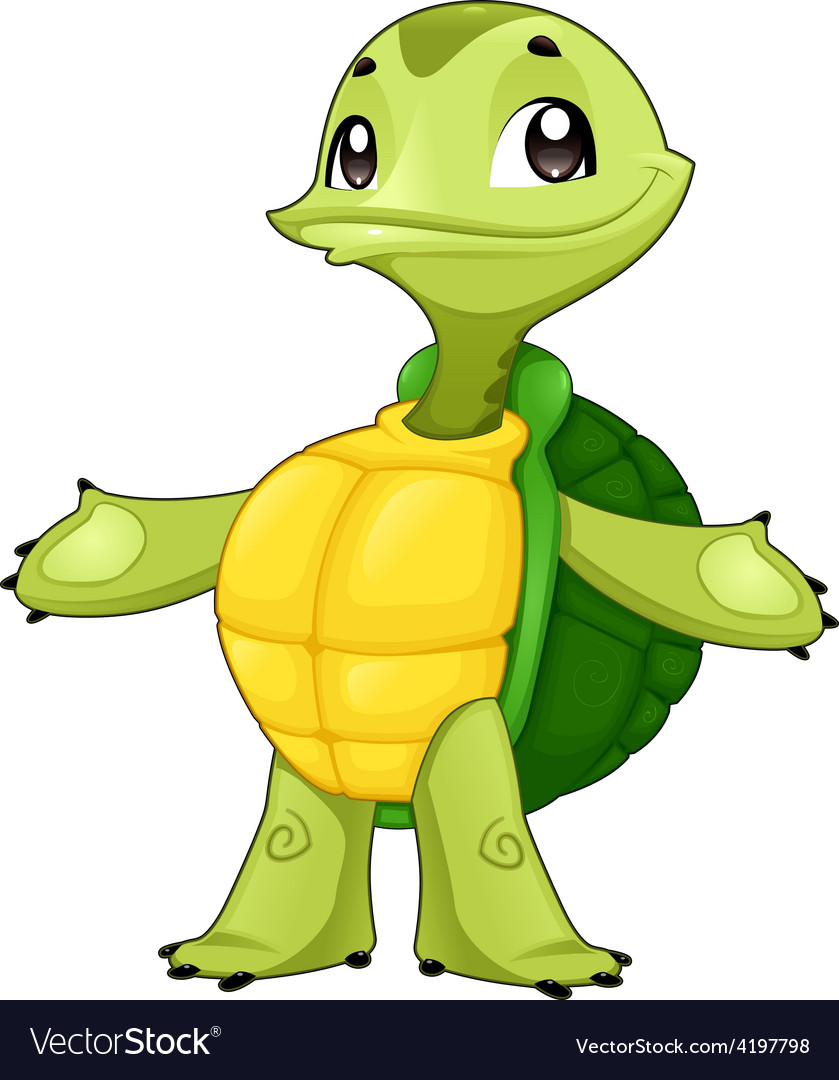 Download Baby turtle Royalty Free Vector Image - VectorStock