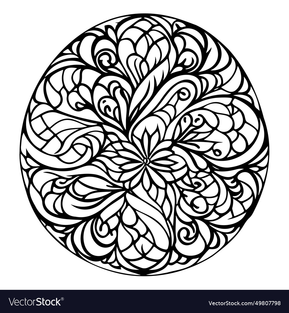 Batik pattern ornament design element