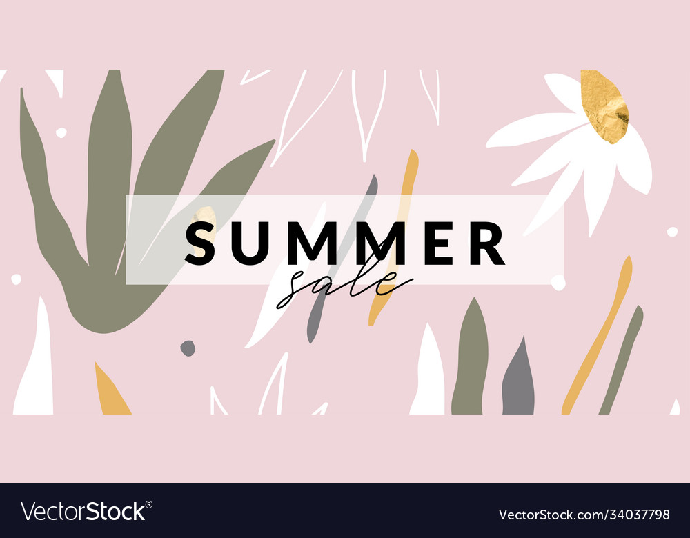 Modern abstracts background with floral