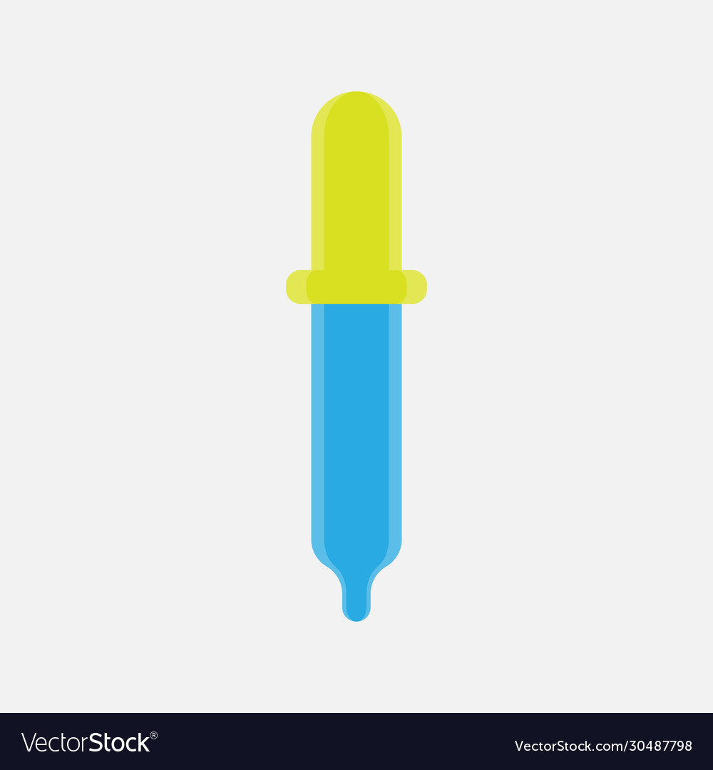 Pipette simple modern icon design