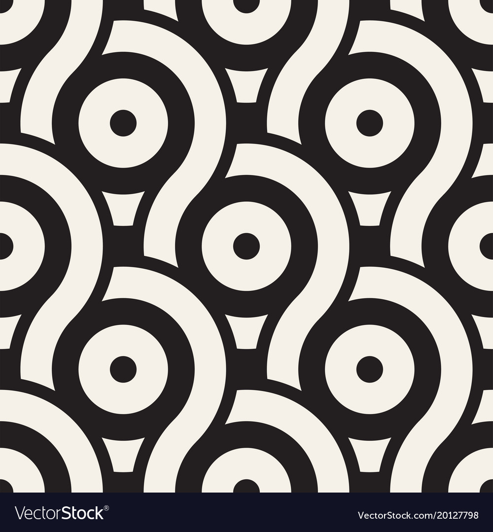 Rounded Line Texture - Modern Geometric