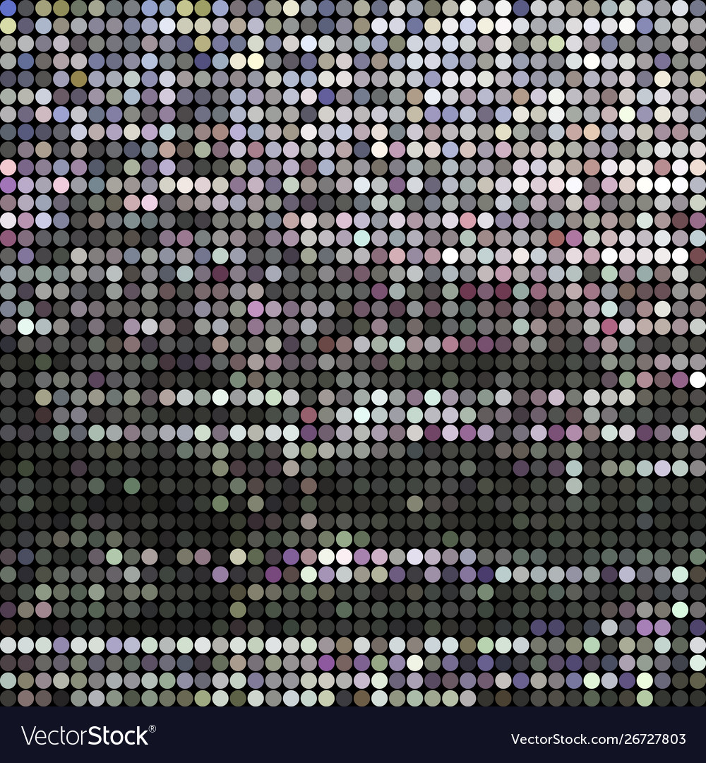 Abstract colored round dots background Vector Image Abstract colored round dots background