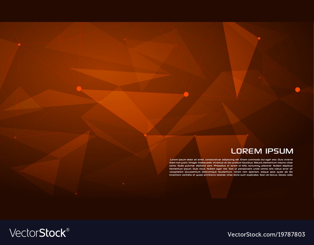 Abstract geometrical background in red color