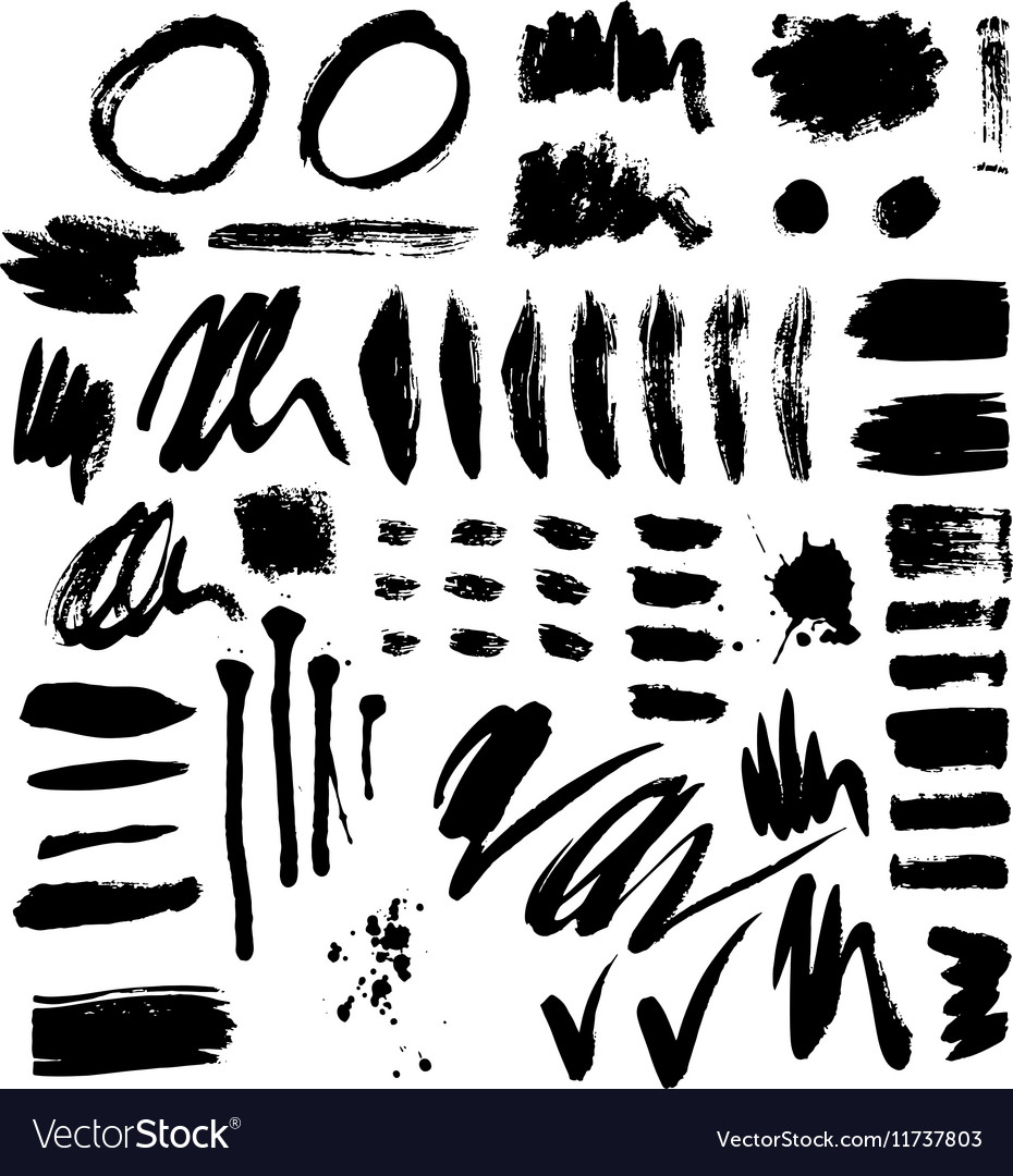 Brush Stroke Set