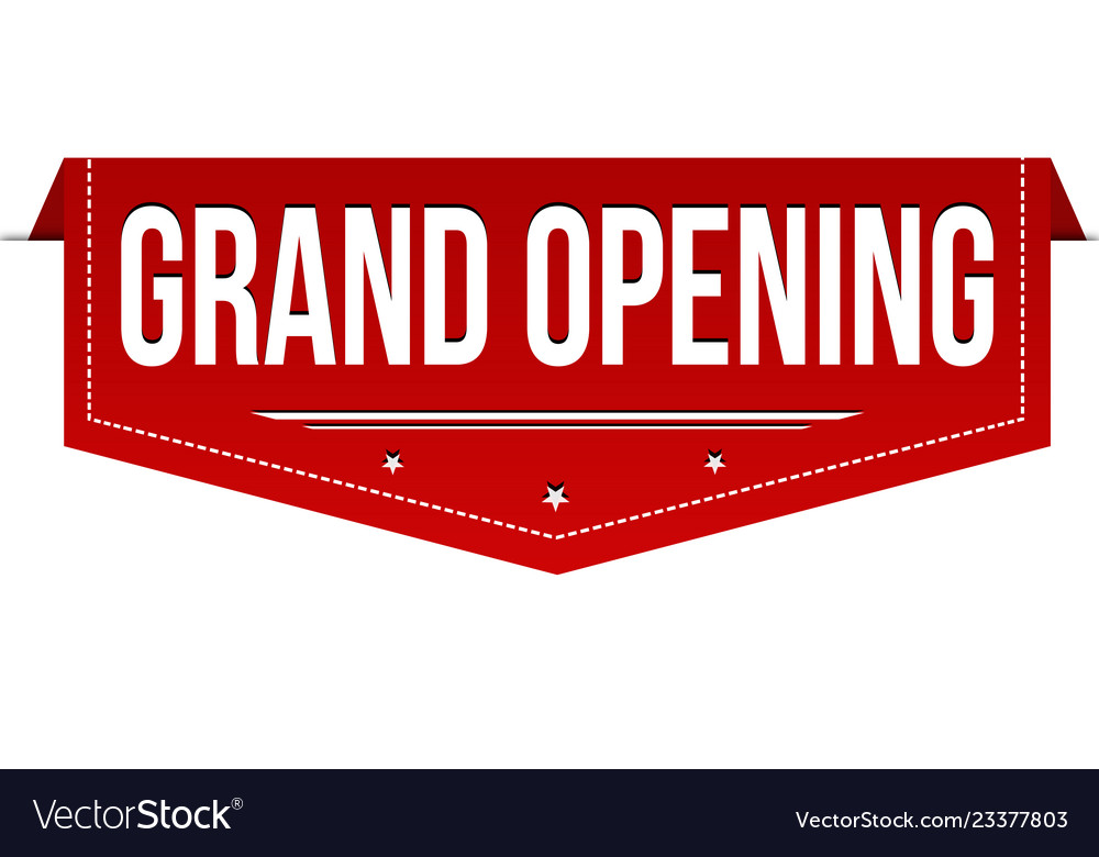 Grand Opening Icon Of Flat Style - Grand Opening Design Png,Grand Opening  Png - free transparent png images - pngaaa.com