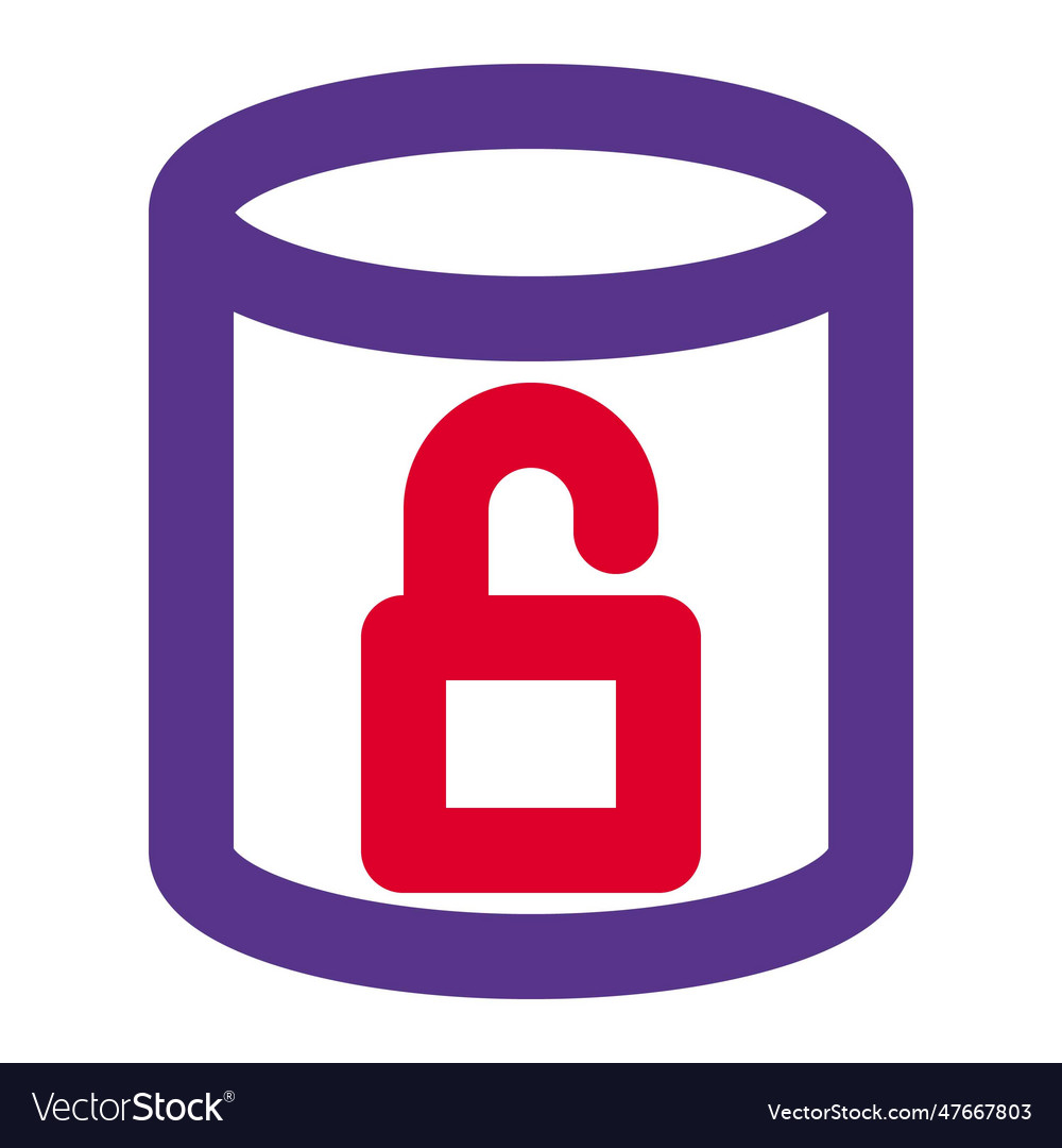 Locked removed from a database or unsecure