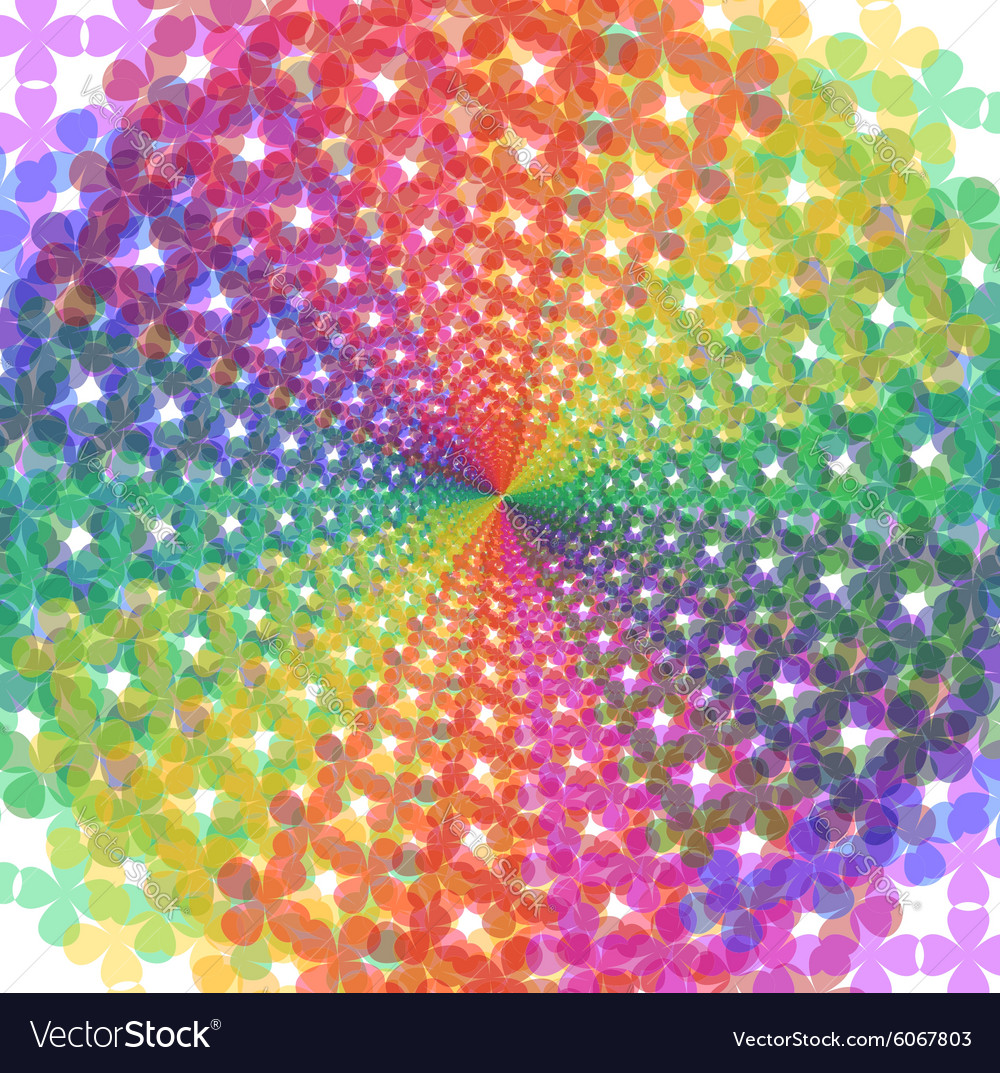 Mosaic pattern spectral background
