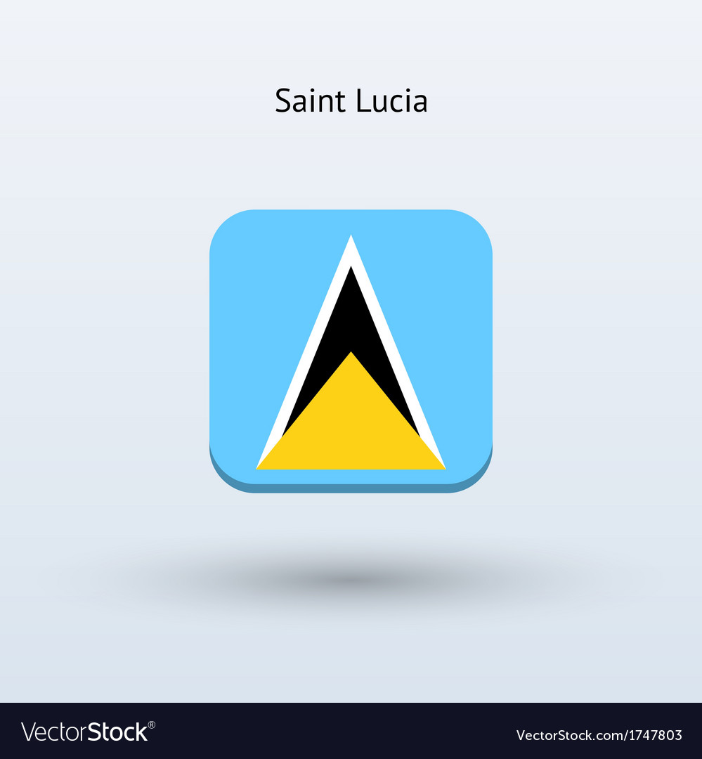 Saint lucia flag icon