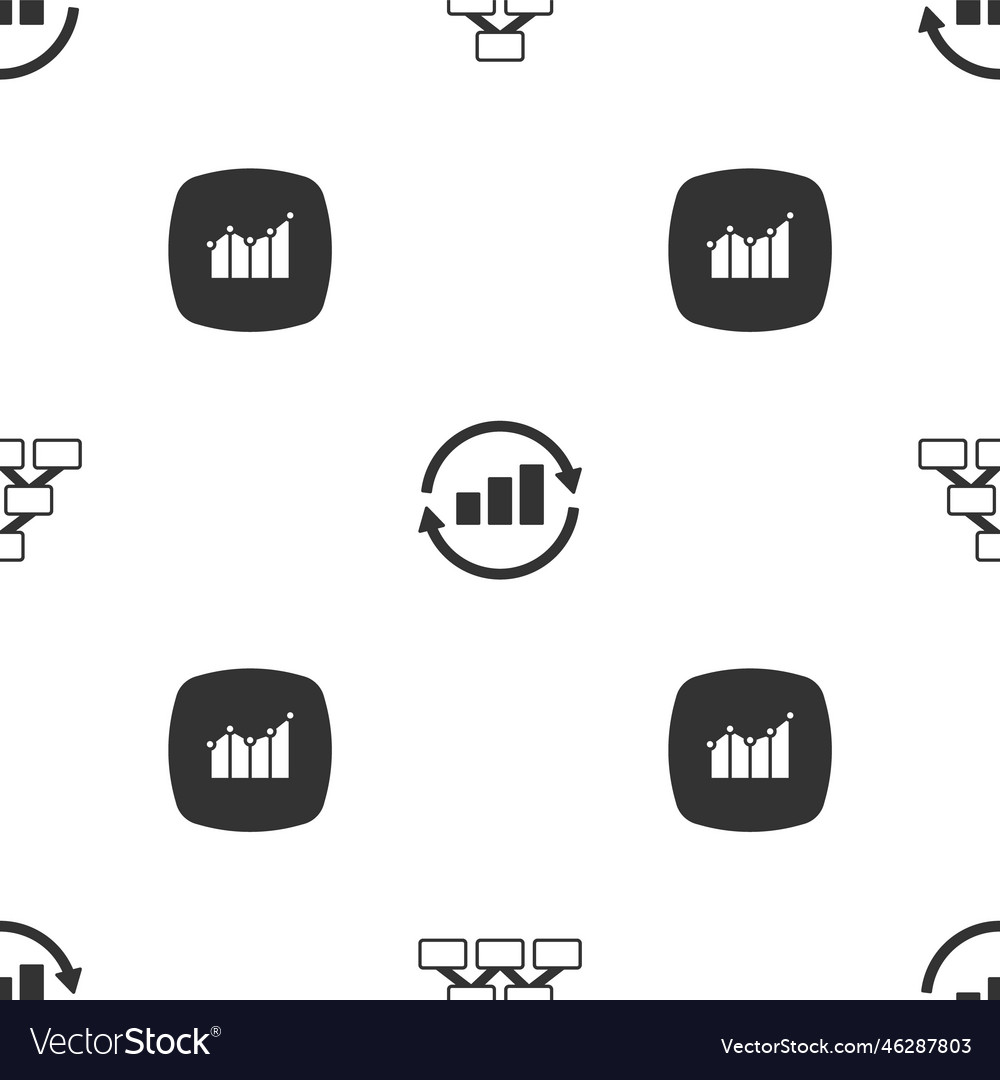 Set hierarchy organogram graph chart infographic vector image Set hierarchy organogram graph chart infographic