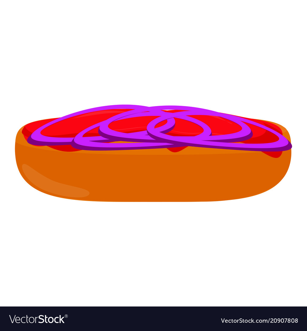 Abstract burger object vector image Abstract burger object
