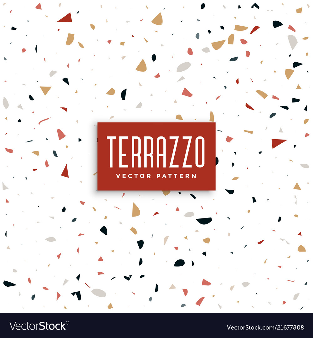Abstract terrazzo floor pattern background