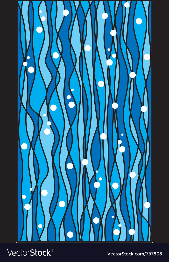 Blue Wave Pattern Background