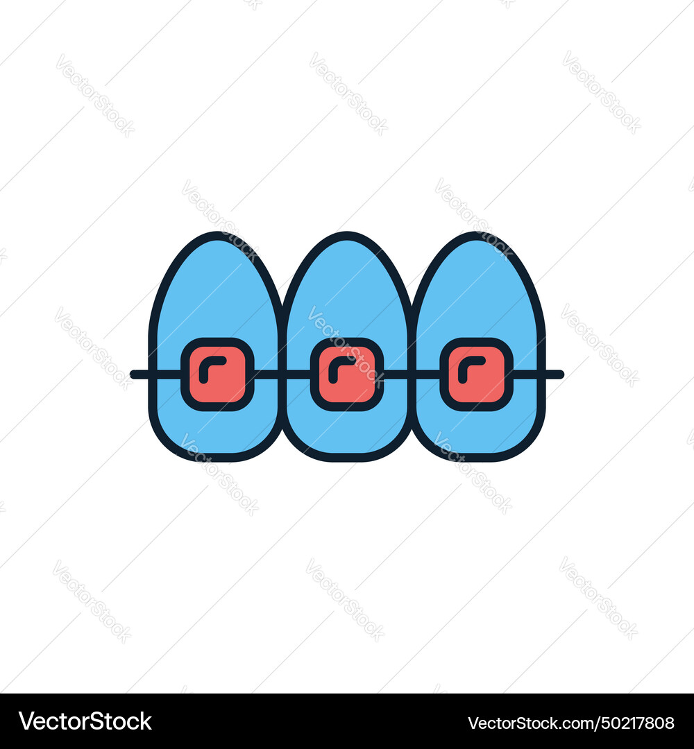 Braces icon Royalty Free Vector Image - VectorStock