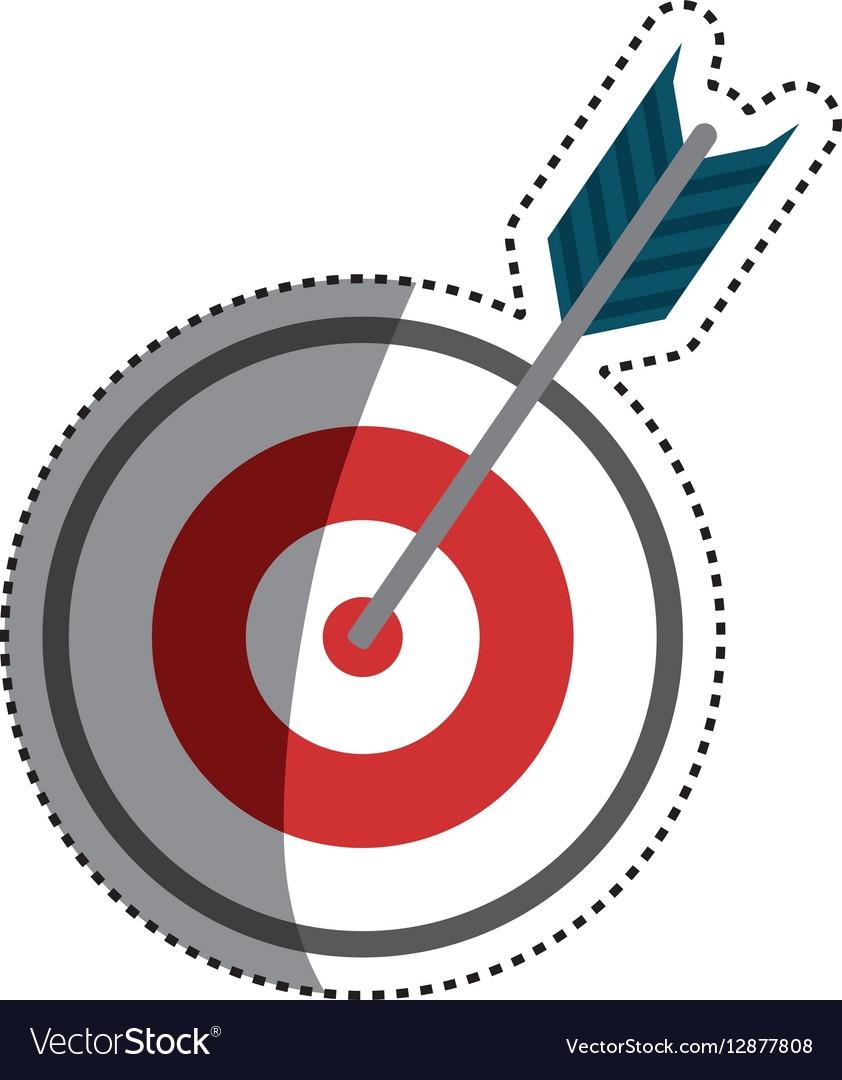 Target dartboard symbol