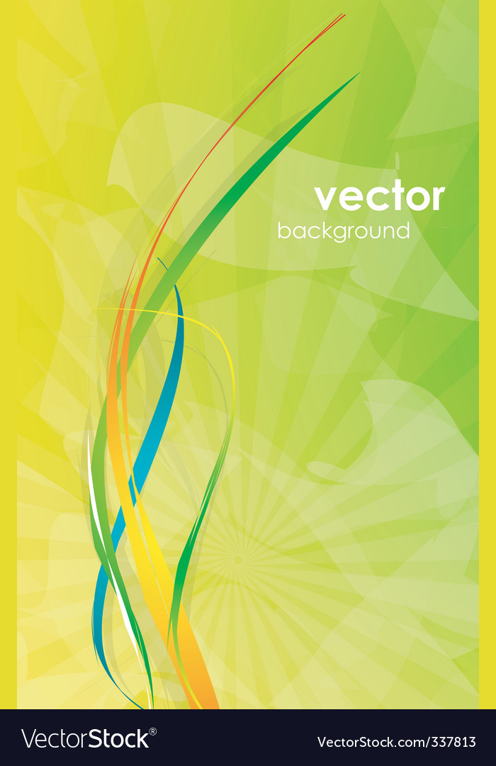 Dynamic Ribbon Background