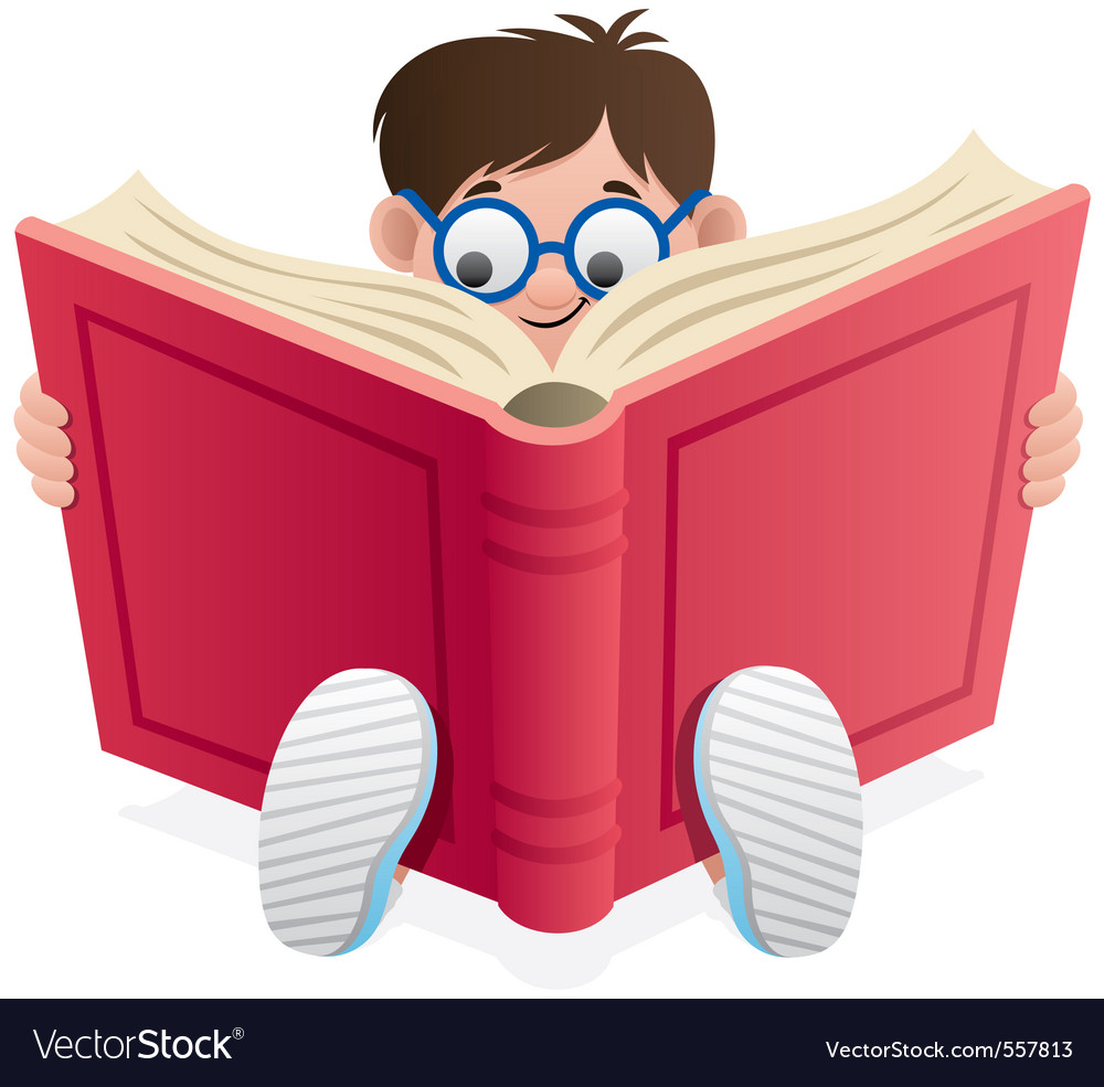 Reading kid