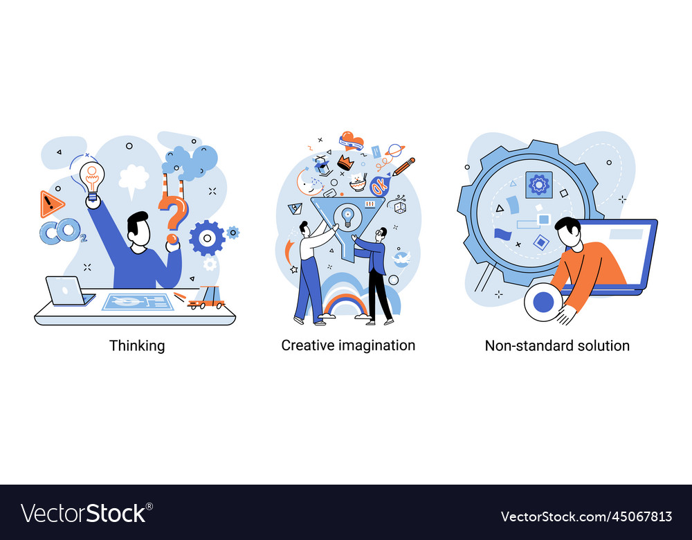 Solution solving problem metaphor answer vector image Solution solving problem metaphor answer