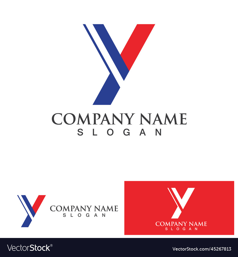 Y Buchstaben Logo Vorlage Symbol Design vector image Y Buchstaben Logo Vorlage Symbol Design