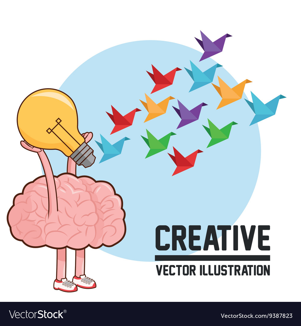 Creative design colorful cartoon