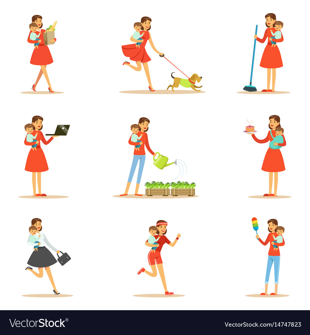 Supermom Activities - Mother & Baby