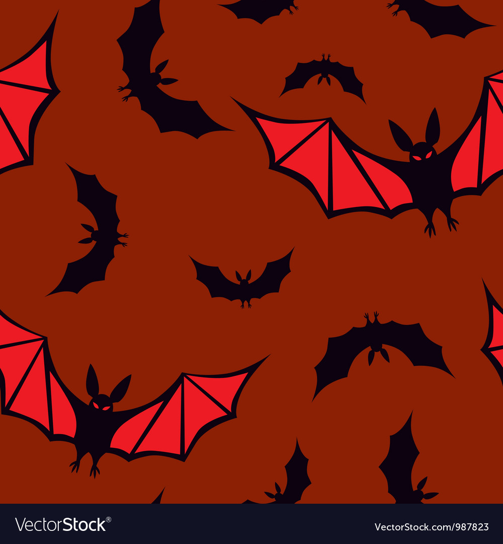 Vampire pattern Royalty Free Vector Image VectorStock
