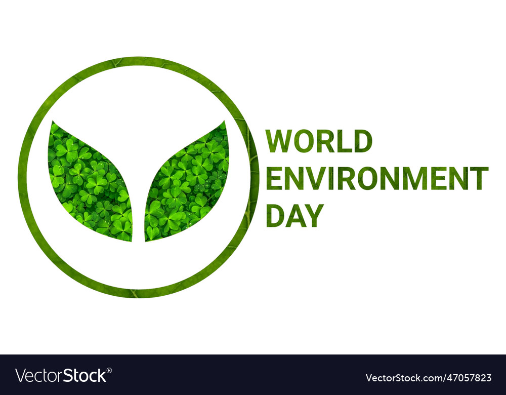 World Environment Day Concept Royalty Free Vector Image 4745