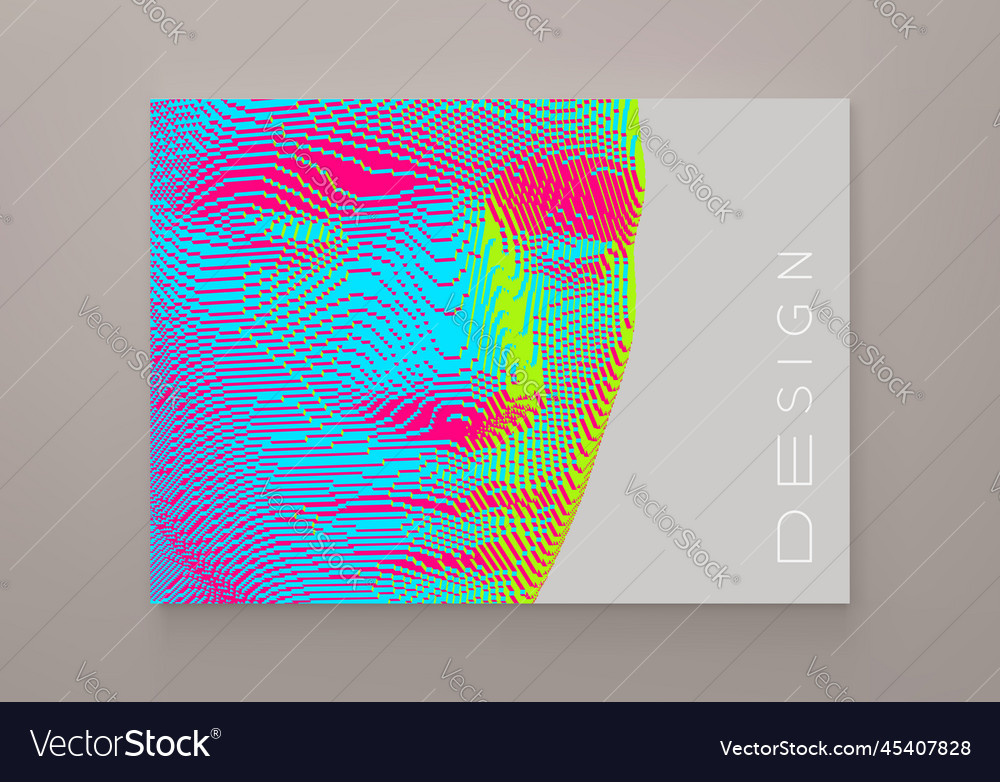 An mans face created from small cubes anonymous Vector Image An mans face created from small cubes anonymous