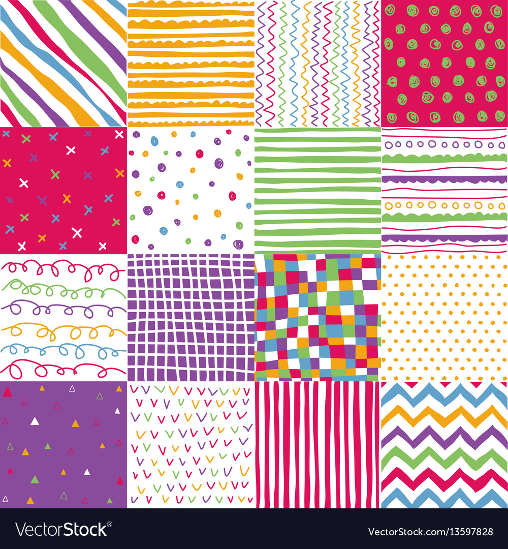 Colorful Fabric Patterns