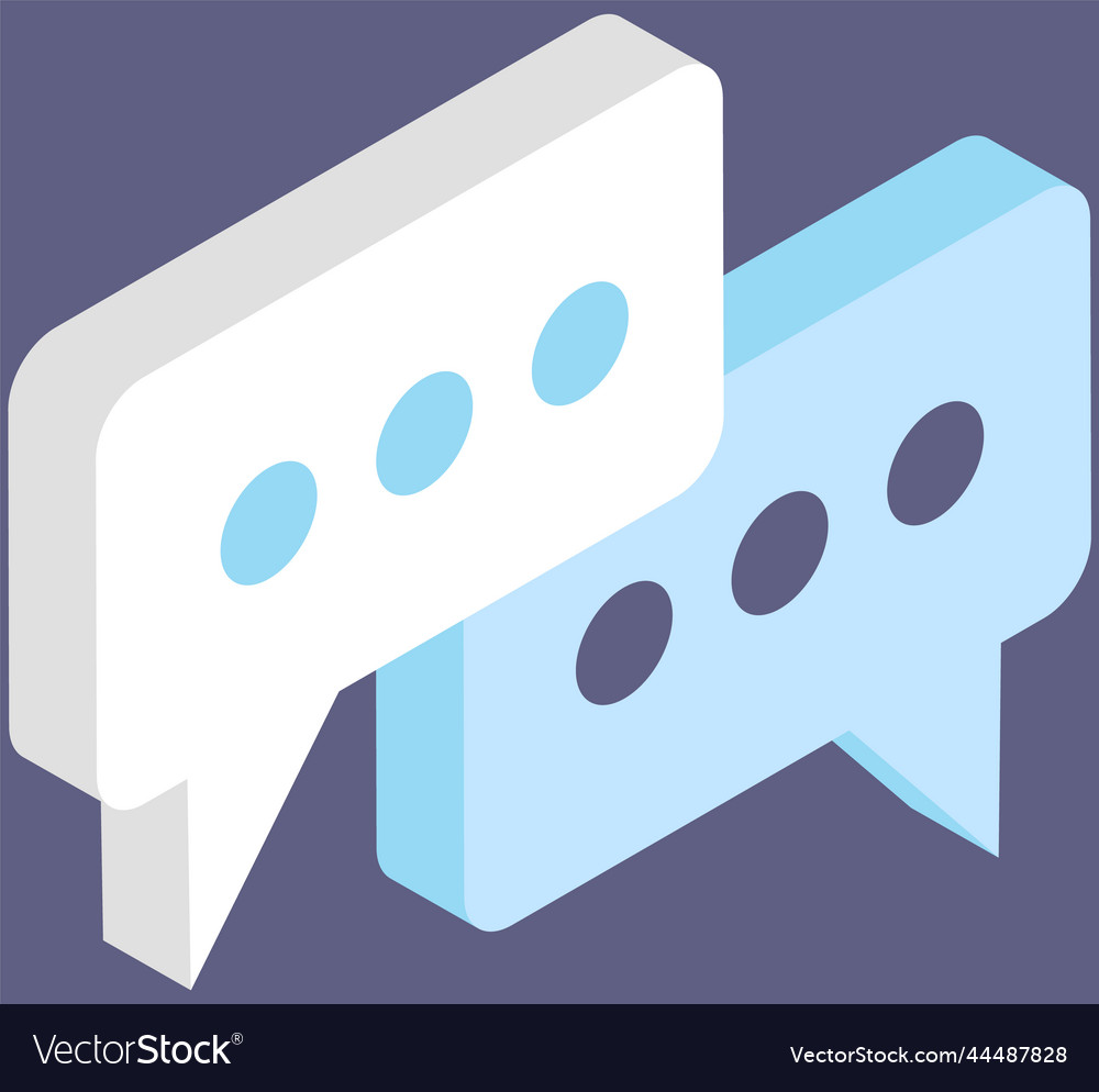 Message symbol sms chatting virtual texting vector image Message symbol sms chatting virtual texting