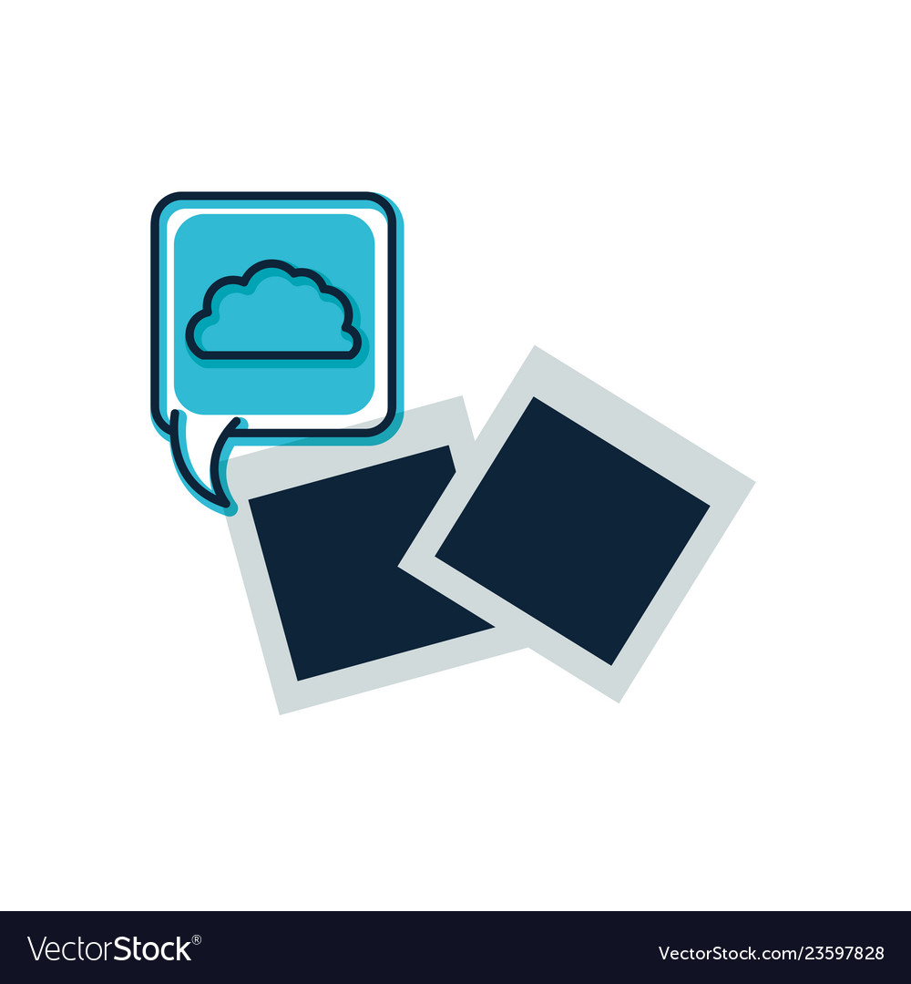 Photography with objects isolated icon