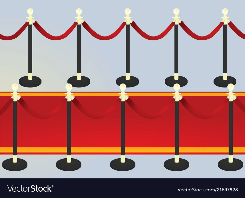 Red carpet Royalty Free Vector Image - VectorStock