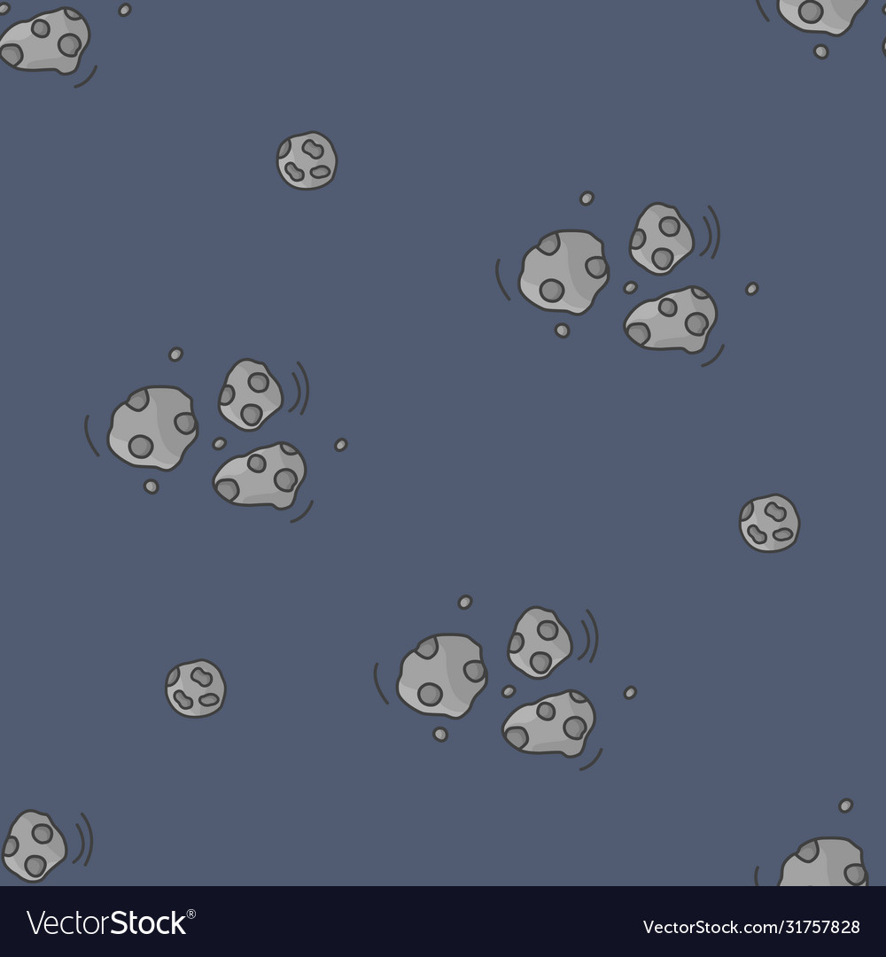 Seamless pattern with a large cluster vector image Seamless pattern with a large cluster